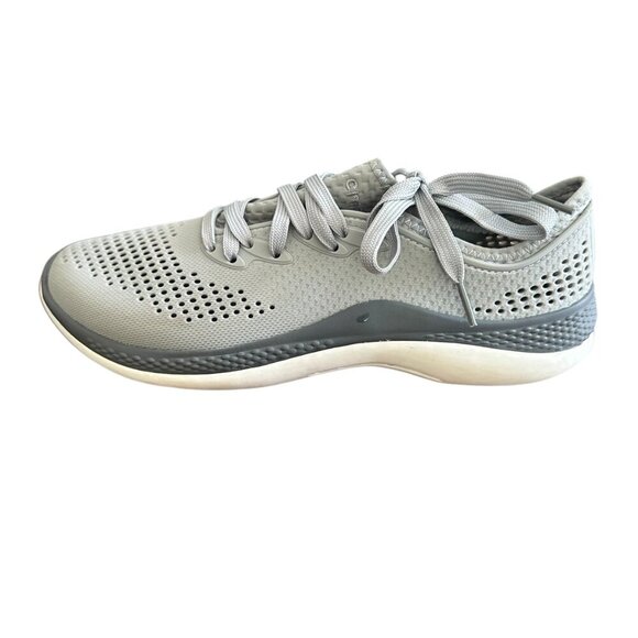 Men’s Crocs LiteRide 360 Pacer Grey Athletic Casual Shoes Men’s Size 8 (206715) - Picture 8 of 8